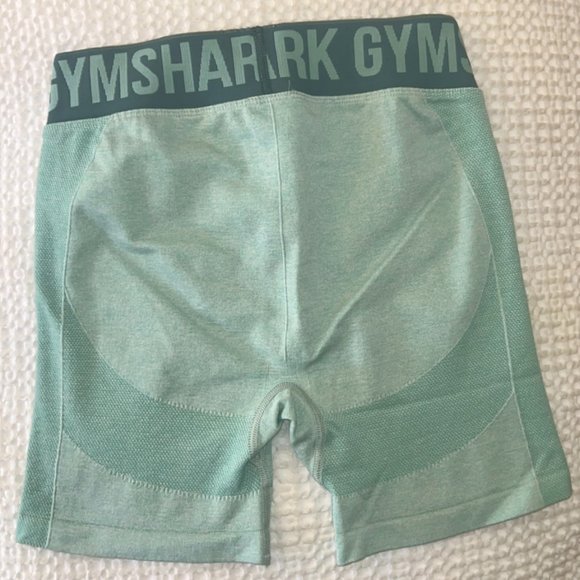 Mint Green Women's Flex Gymshark Shorts - Size Small - Picture 2 of 3